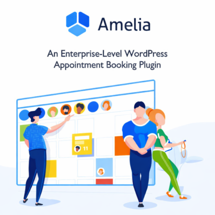 Amelia Premium – Enterprise-Level Appointment Booking WordPress Plugin (Lifetime Updates and all features unlocked)